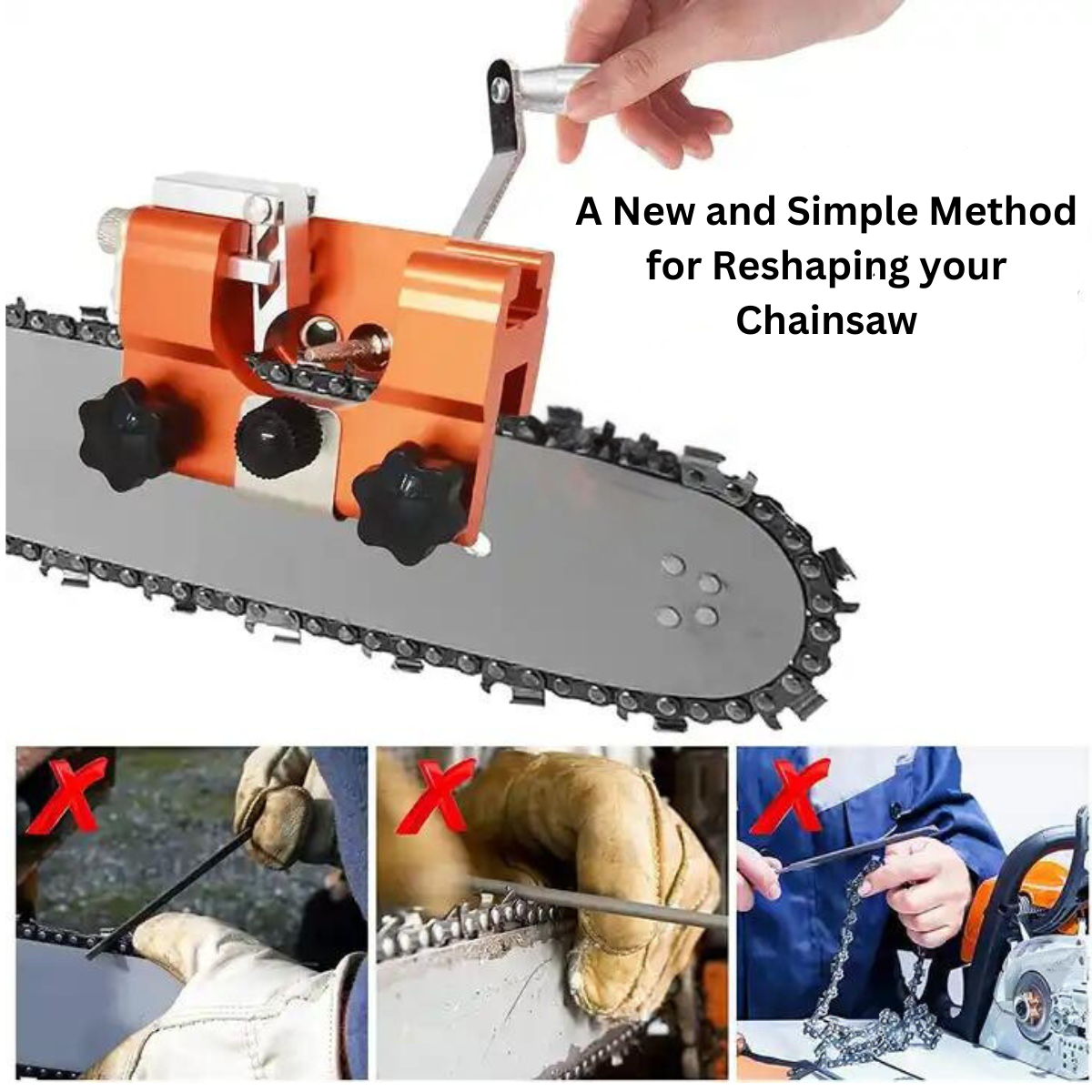 Ultimate Chainsaw Sharpener Tool
