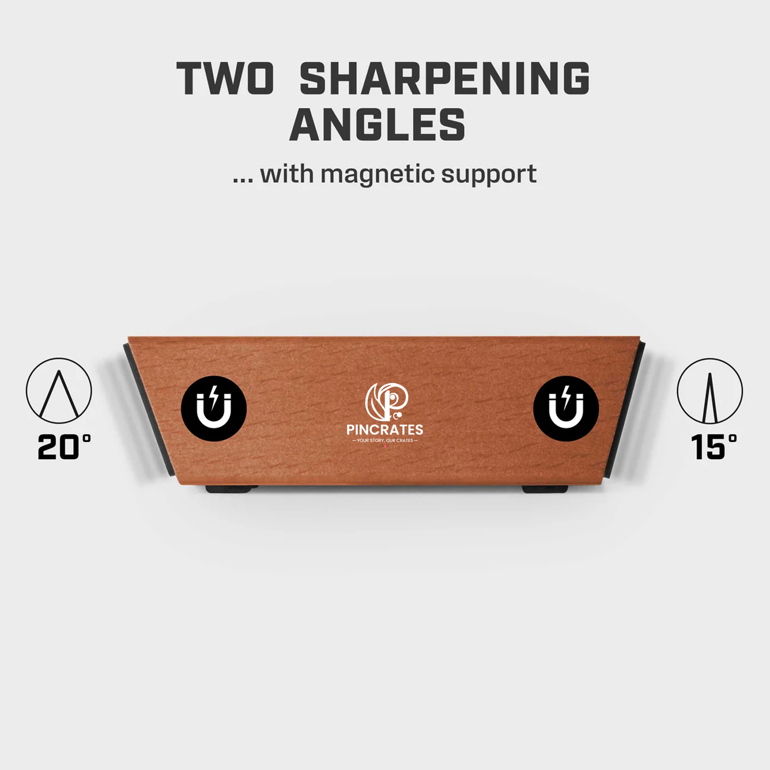 Diamond Rolling Knife Sharpener 15° & 20° Angle
